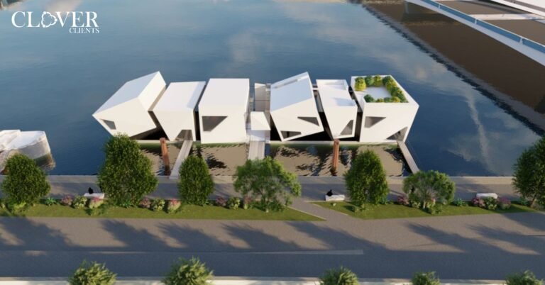 Floating architecture, architecture, design.