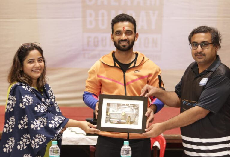 Mumbai, Salaam Bombay Foundation’s, Ajinkya Rahane.