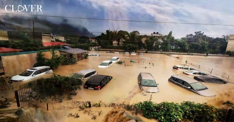 Spain Flooding Structures Collapsed, Cars Drowned, and Roads Turned to Mud