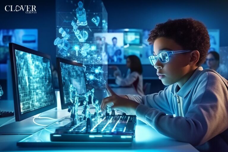 The Classroom of Tomorrow AI in Education Image