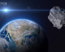 Bennu Asteroid from water world