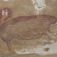 Oldest Narrative Cave Painting