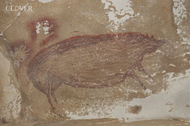 Oldest Narrative Cave Painting