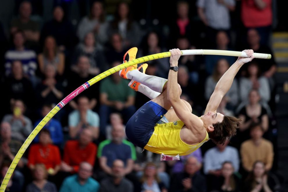 Armand Duplantis ninth world record, surpassing his own 6.24m